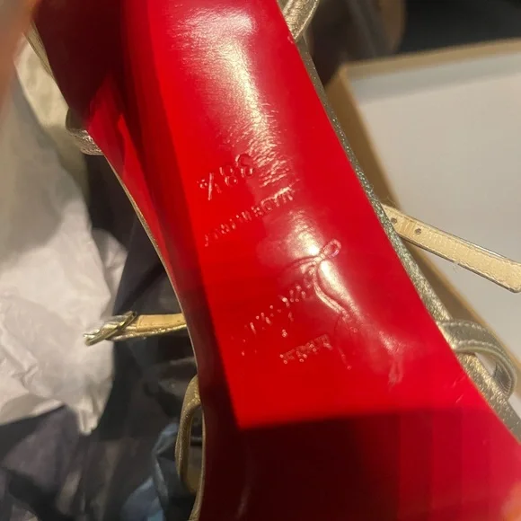 Christian Louboutin Sandal Heels - Good Condition
